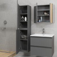 Lauter Тумба под умывальник Mia 60 (графит) Image #6