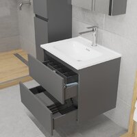 Lauter Тумба под умывальник Mia 60 (графит) Image #8