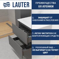 Lauter Тумба под умывальник Mia 60 (графит) Image #2