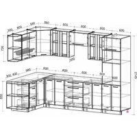 Интерлиния Мила Пластик 1.68x3.0 PR (туманный глянец/черный глянец/дуб бунратти) Image #7