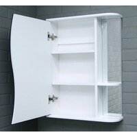  Saniteco Шкаф с зеркалом для ванной Aria 1-50 R/L S1032HZR - Превью изображения №5 — Интернет-Магазин TECNO.BY