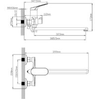 Смеситель Econoce D35 760 EC0762 - Превью изображения №3 — Интернет-Магазин TECNO.BY