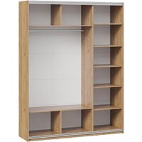 Трия Оскар Хилтон Т2 1800 271096 (ручка белая/дуб крафт золотой/белый матовый) Image #2