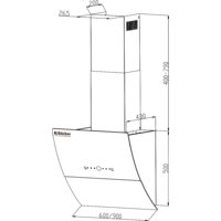 Backer AH60E-THSL200C White Glass Image #2