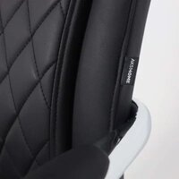 Офисное кресло AksHome Lorean (черная экокожа/хромированный металл) - Превью изображения №13 — Интернет-Магазин TECNO.BY