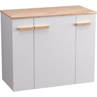 Lauter Тумба под умывальник Adri 79 + 21674A (белый глянец, с органайзером 23) Image #4