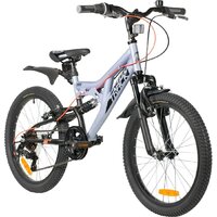 Детский велосипед Novatrack Shark 20 20SS6V.SHARK.GRB6 (серо-голубой) - Превью изображения №2 — Интернет-Магазин TECNO.BY