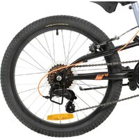 Детский велосипед Novatrack Shark 20 20SS6V.SHARK.GRB6 (серо-голубой) - Превью изображения №5 — Интернет-Магазин TECNO.BY