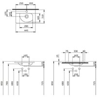 Умывальник Berges Wasserhaus Small 45x31 182008 - Превью изображения №3 — Интернет-Магазин TECNO.BY