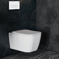 Roxen Cube в комплекте с инсталляцией StounFix Dual Fresh 6 в 1 571468 (кнопка: белый глянец) Image #12