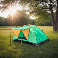 Sundays GC-TT002 (зеленый/оранжевый, со спальным мешком ZC-SB001 красный) Image #10