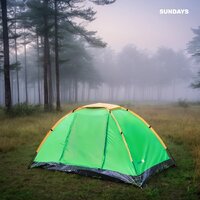 Sundays GC-TT002 (зеленый/оранжевый, со спальным мешком ZC-SB001 красный) Image #9