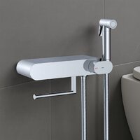 Унитаз напольный Lauter W76 P-TRAP 21122762 + гигиенический душ Infinity 21LT0103CH (горизонтальный выпуск) - Превью изображения №17 — Интернет-Магазин TECNO.BY