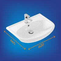 Умывальник Cersanit Erica-60 UM-ERI60/1 - Превью изображения №10 — Интернет-Магазин TECNO.BY
