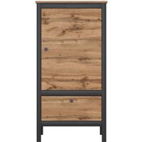 Black Red White Loft REG1D1S/60 (дуб вотан/черный)