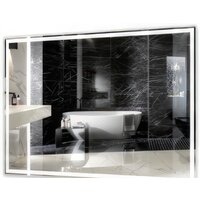 Пекам Зеркало Greta 110x80 greta-110x80 (с подсветкой,с механической клавишей)