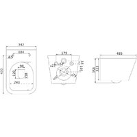 Lemark Florex 9614001 (белый глянец, с сиденьем) Image #19