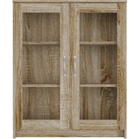 Mio Tesoro Сириус 2 двери со стеклом 78x95 2.02.03.360.3 (дуб сонома) Image #3