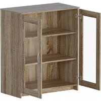 Mio Tesoro Сириус 2 двери со стеклом 78x95 2.02.03.360.3 (дуб сонома) Image #2