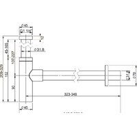Wellsee Drainage System 182123000 (матовый белый) Image #4