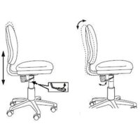 Бюрократ CH-W213/TW-55 (голубой) Image #5