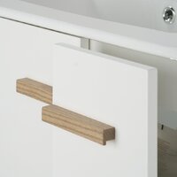 Lauter Тумба под умывальник Adri 59 + 21674A (белый глянец, с органайзером 23) Image #12