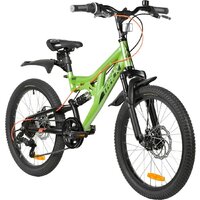Детский велосипед Novatrack Shark 20 20SS6D.SHARK.GN6 (зеленый) - Превью изображения №3 — Интернет-Магазин TECNO.BY