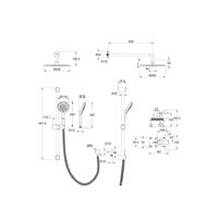 Душевая система  Cersanit Moduo 64087 - Превью изображения №6 — Интернет-Магазин TECNO.BY