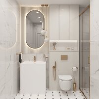 Wellsee Doux 230502000 (отдельностоящий, с отверстием под смеситель, цвет матовый белый) Image #7