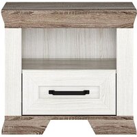 Black Red White Marselle KOM1S (ясень снежный/дуб сонома темный)