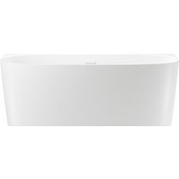 Wellsee Belle Spa 2.0 160x75 235801002 (пристенная ванна белый глянец, экран, ножки, сифон-автомат глянцевый белый)