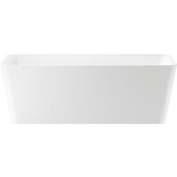 Wellsee DeSire 159,5x77 231501003 (отдельностоящая ванна белый глянец, экран, ножки, сифон-автомат матовый черный) Image #3