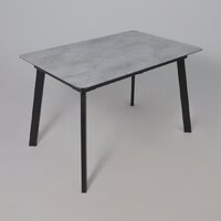 Lepremo AV 1209 HPL+МДФ раздвижной 1200-1600x800 (мрамор марквина синий/черный) Image #7