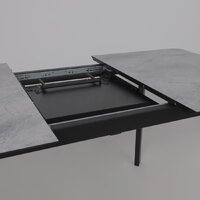 Lepremo AV 1209 HPL+МДФ раздвижной 1200-1600x800 (мрамор марквина синий/черный) Image #13