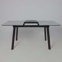 Lepremo AV 1209 HPL+МДФ раздвижной 1200-1600x800 (мрамор марквина синий/черный) Image #18