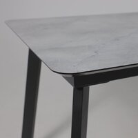 Lepremo AV 1209 HPL+МДФ раздвижной 1200-1600x800 (мрамор марквина синий/черный) Image #9