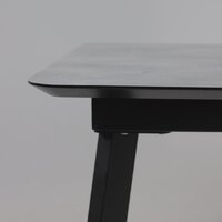 Lepremo AV 1209 HPL+МДФ раздвижной 1200-1600x800 (мрамор марквина синий/черный) Image #10