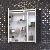 Vigo Шкаф с зеркалом навесной Plaza 800 со светильником Image #4