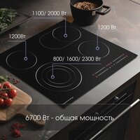 Варочная панель Zigmund & Shtain CN 44.6 B - Превью изображения №5 — Интернет-Магазин TECNO.BY