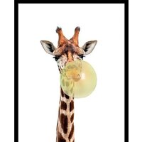 Miram Животные со жвачкой. Жираф 230402101 (30х40, в раме)