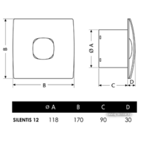 CATA Silentis 12 Inox T Image #3
