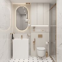 Wellsee Doux 230501000 (отдельностоящий, с отверстием под смеситель, цвет глянцевый белый) Image #7