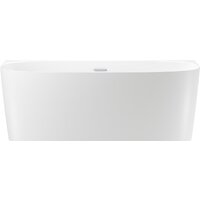 Wellsee Belle Spa 2.0 160x75 235801001 (пристенная ванна белый глянец, экран, ножки, сифон-автомат хром)