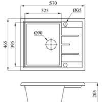 БелЭворс Mila R + смеситель W74004-3 + дозатор L405H (белый) Image #12