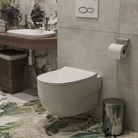 Roxen Porto в комплекте с инсталляцией StounFix Dual Fresh 6 в 1 966078 (кнопка: серый бетон) Image #11