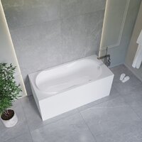 Lauter Celeste 150x70 21060050 (с ножками и сифоном 21Y11021 матовый черный) Image #8