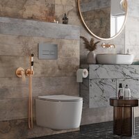 Roxen Simple Compact в комплекте с инсталляцией StounFix Dual Fresh 6 в 1 966808 (кнопка: серый гранит) Image #13