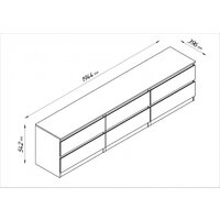 Mio Tesoro Кастор 6 ящиков 2.03.03.110.4 (серый) Image #5
