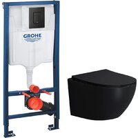 Lauter Sulzdorf + GROHE Solido 38811KF0 (черный с микролифтом)
