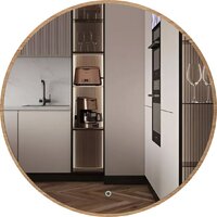 eMZe 90 LED.UV.90.90.DUB (дуб с УФ-окантовкой и подсветкой)